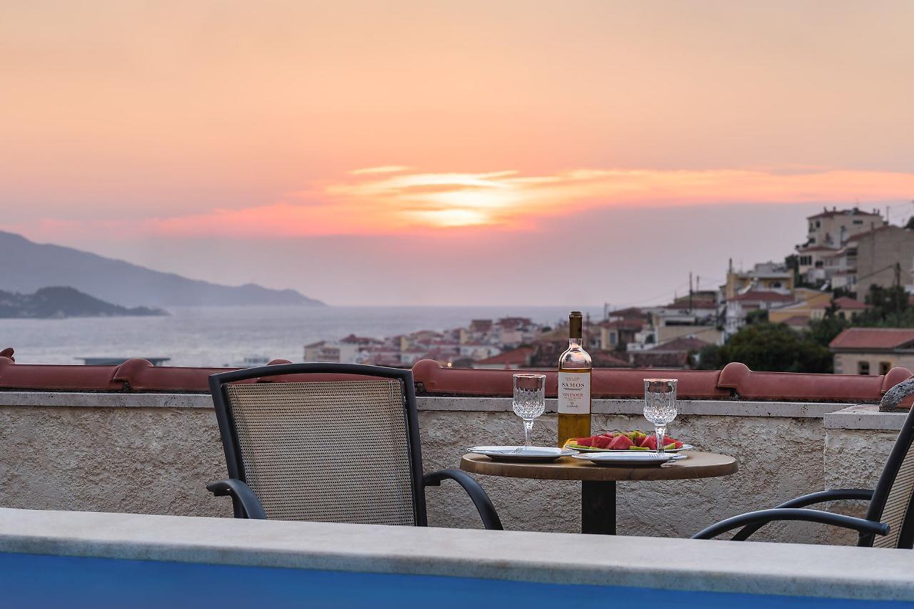 Virginia Hotel Самос Екстер'єр фото